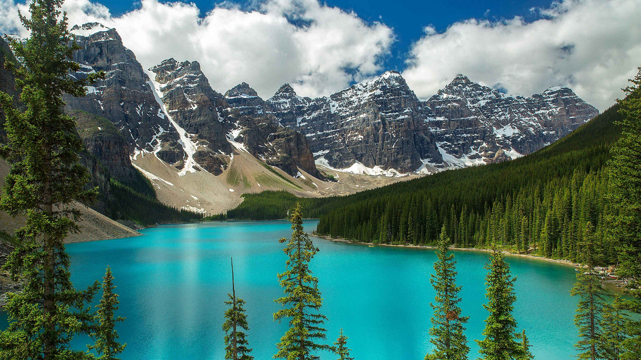 moraine lake banff national park alberta 3840x2160