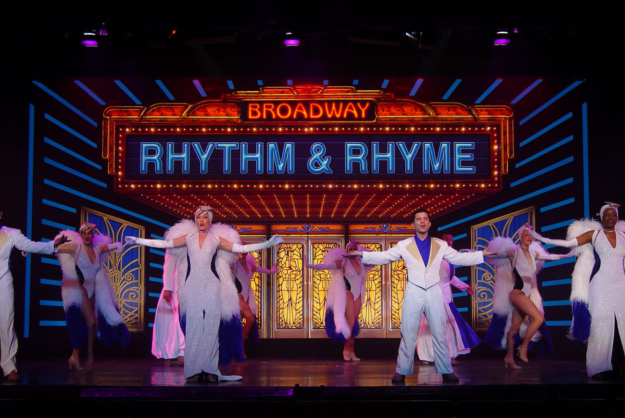 Rhythm and Rhyme Cruise Show, Performers Dancing on Stage, Grandeur of the Seas