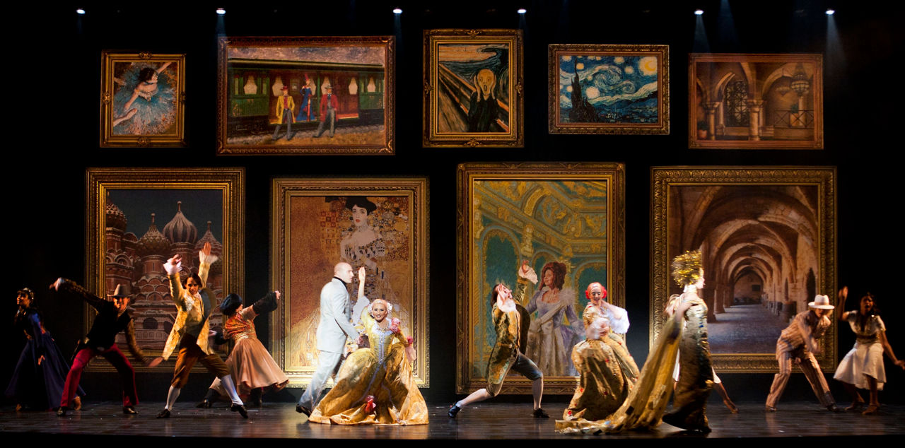 Gallery of Dreams Cruise Show Performers on Stage  Mariner of the Seas, 