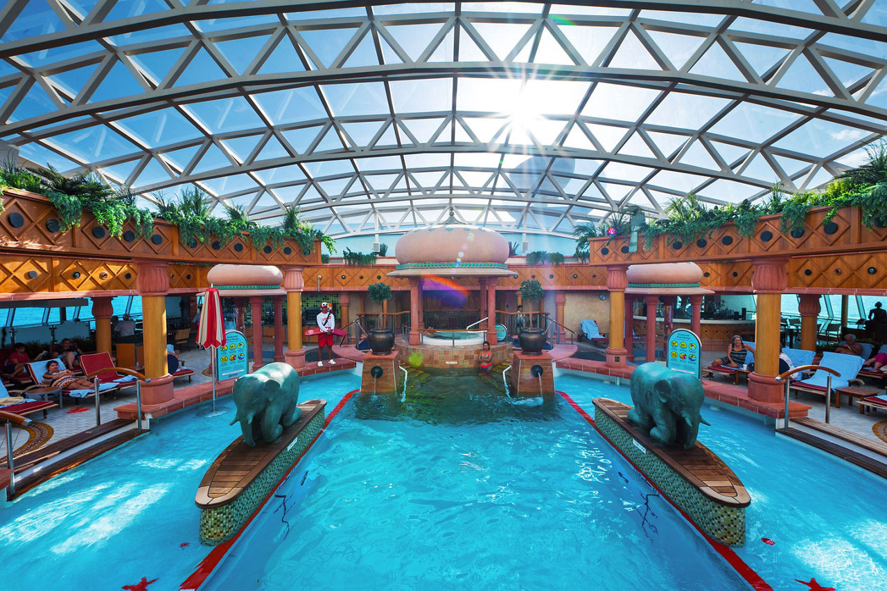 Brilliance of the Seas Solarium Landscape