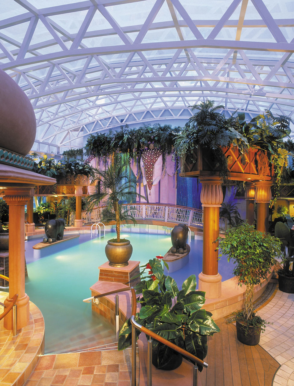 Solarium at Sunset 