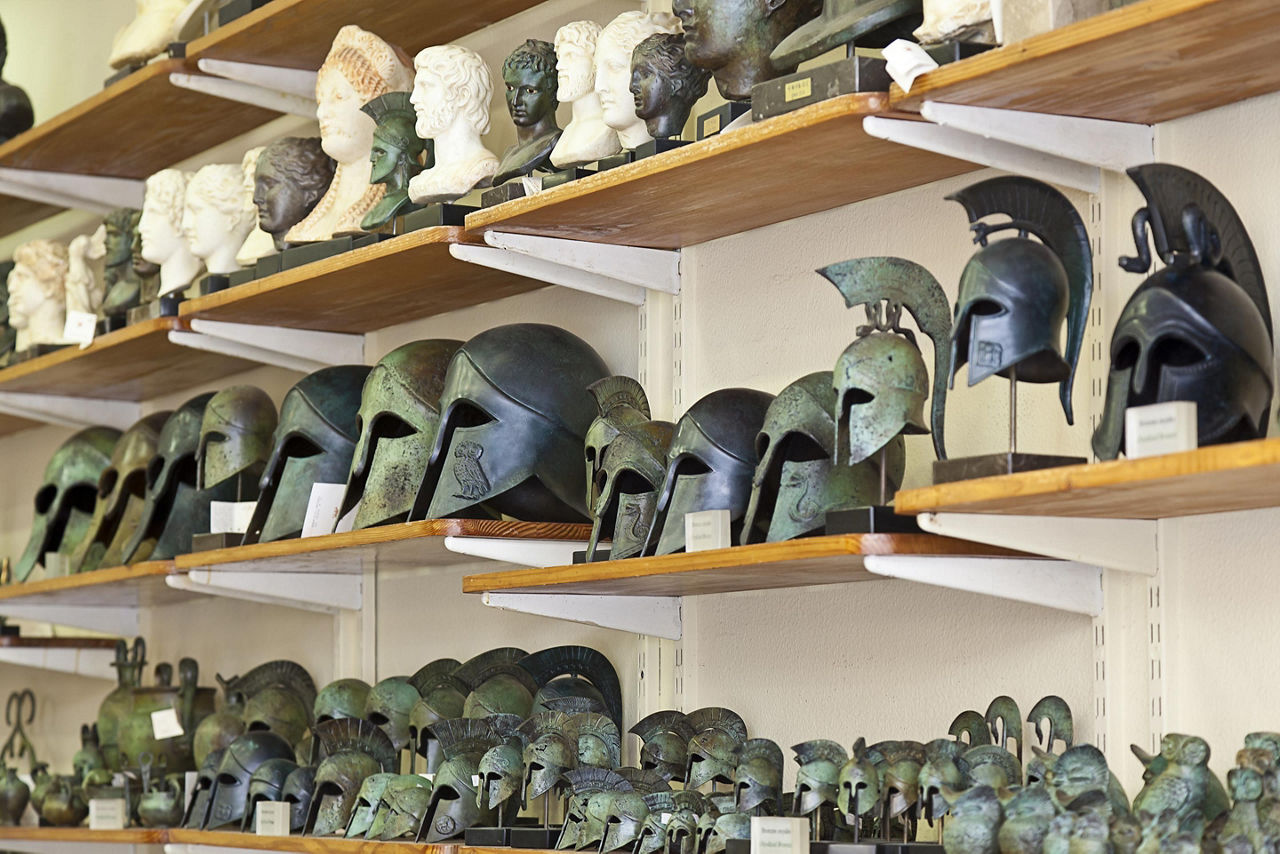 Athens (Piraeus), Greece, Greek Souvenirs