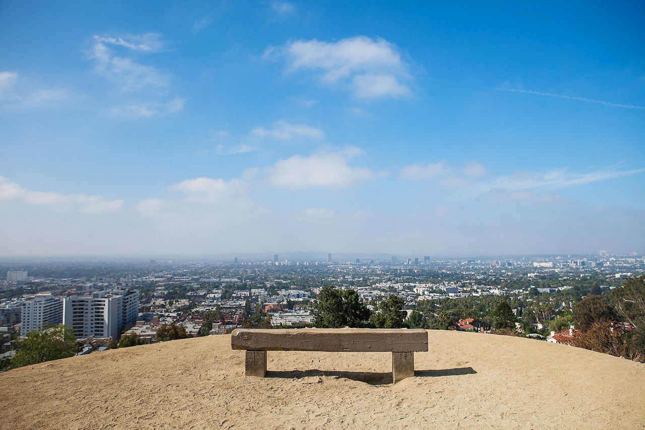 Los Angeles, California, View from Runyon Canyon Park