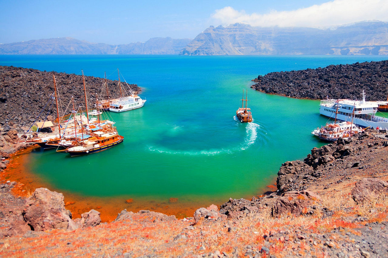 Santorini, Greece Volcano