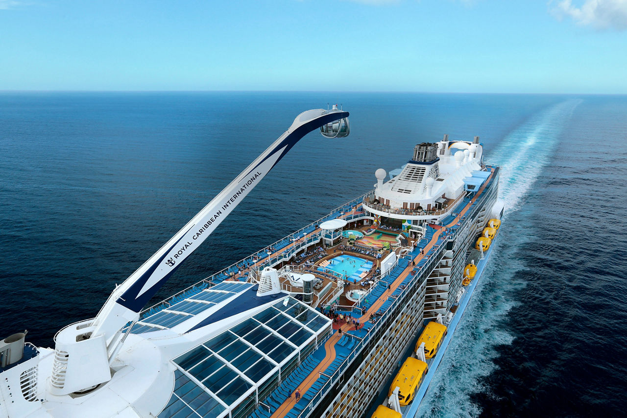 Anthem of the Seas Aerial North Star Hero