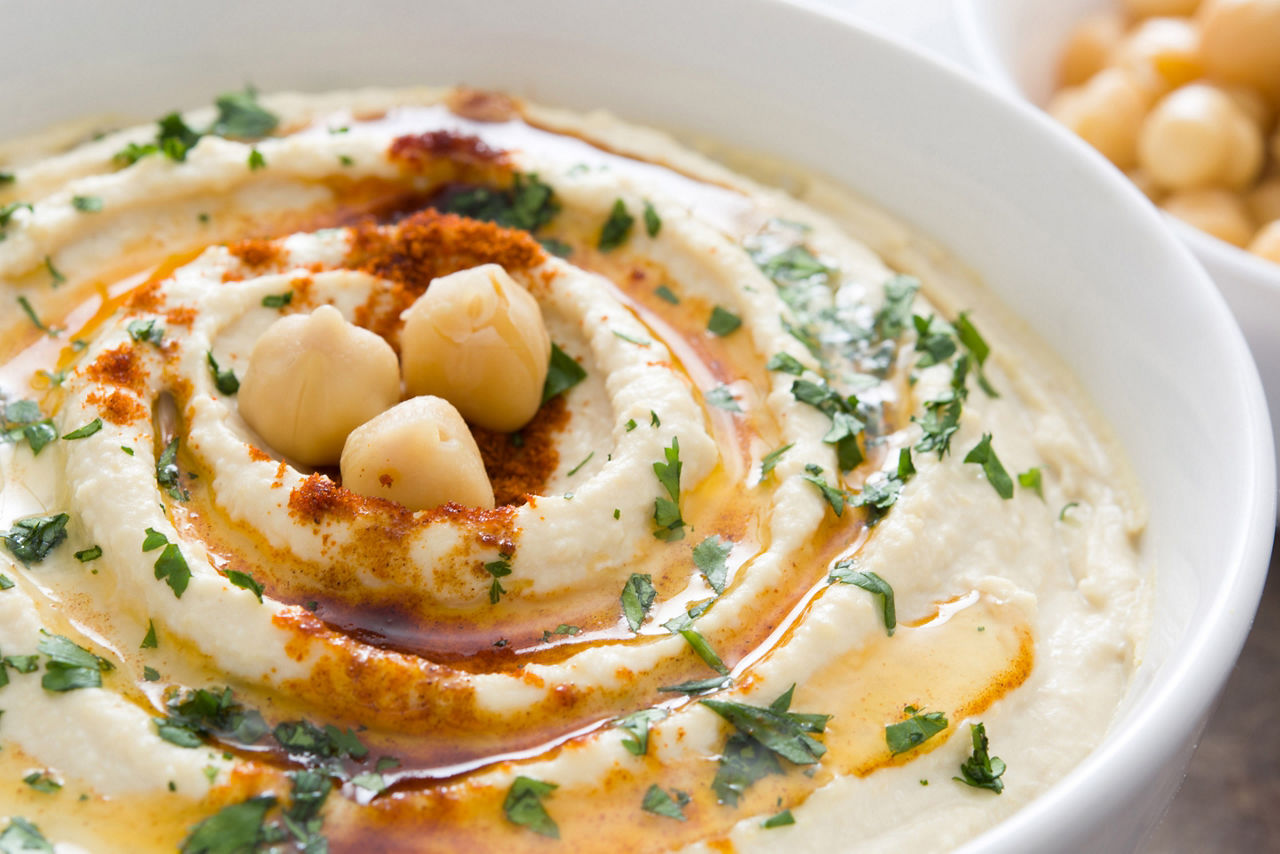 Mediterranean Hummus Chick Peas